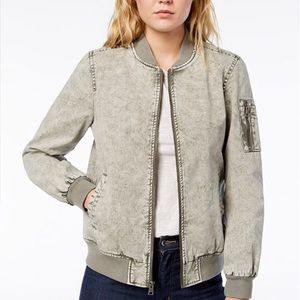 Levi’s Acid Washed Bomber Jacket
